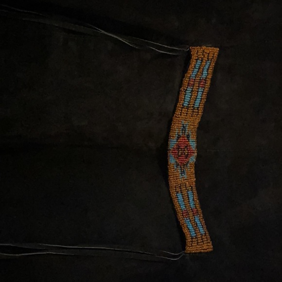 Vintage WESTERN faux FIR SUED Winter Coat - Picture 9 of 14